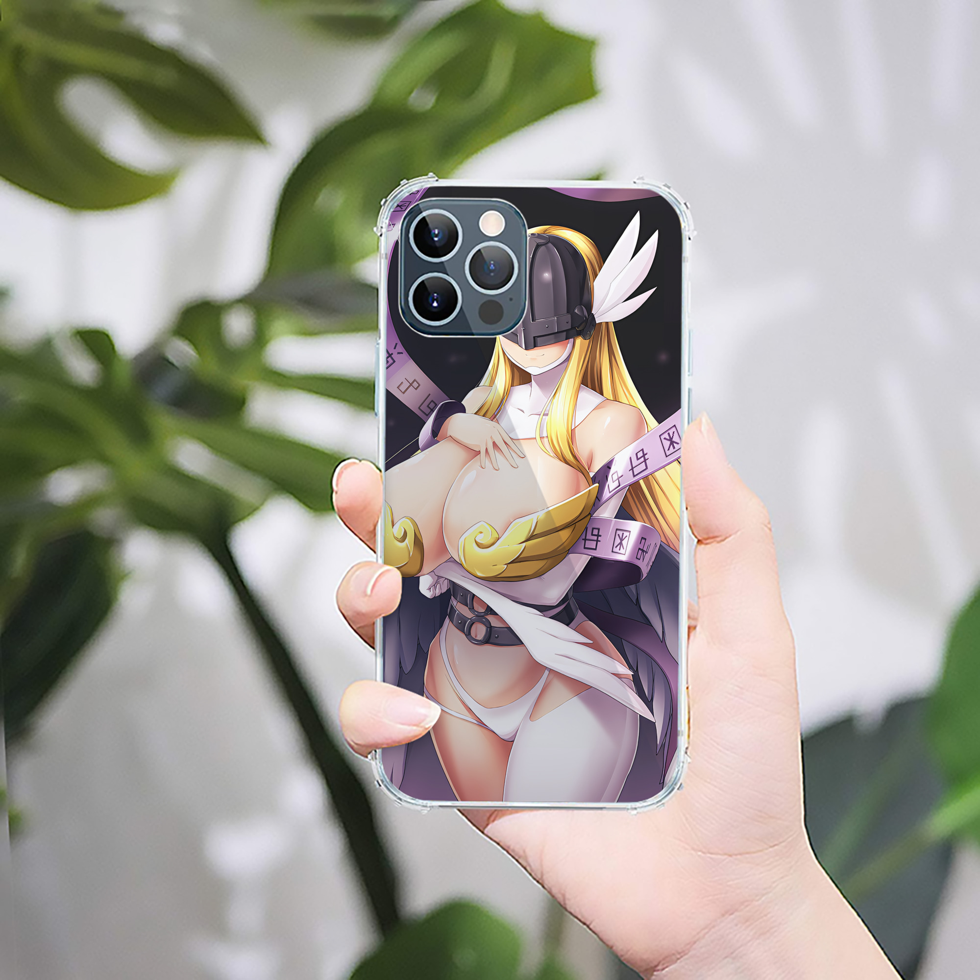 （画像用） Digimon デジタルモンスター/デジモン 【iPhone 12シリーズ対応】透明スマホケース（クリアソフトケース）